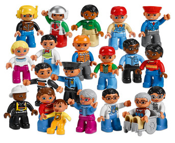 LEGO® DUPLO® Set Menschen aus der Nachbarschaft