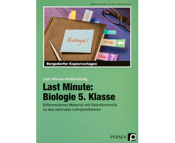 Last Minute: Biologie 5 Klasse