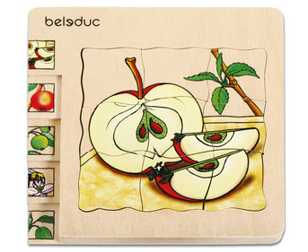 beleduc Lagenpuzzle Apfel