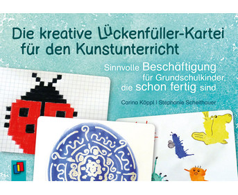 Die kreative Lückenfüller Kartei für den Kunstunterricht