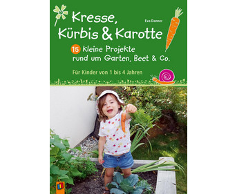 Kresse Kürbis und Karotte