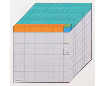 Betzold Die Million magnetisches Tafelmodell