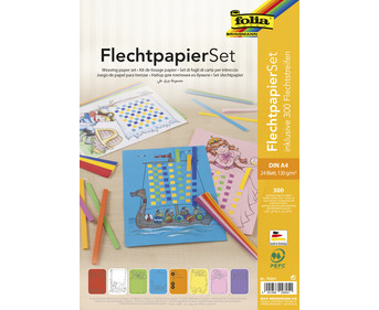 Flechtpapier Set