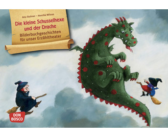 Die kleine Schusselhexe und der Drache Kamishibai Bildkartenset