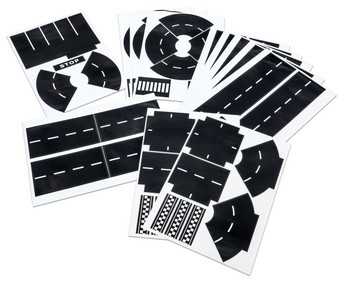 Straßen Sticker 50 Stück