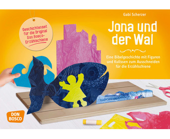 Jona und der Wal Figuren für die Erzählschiene