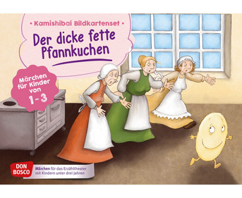 Der dicke fette Pfannkuchen Kamishibai Bildkartenset für U3