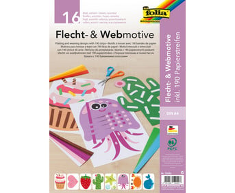 Flecht und Webmotive Bastelset