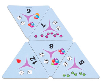 Tri Domino Zählen bis 12