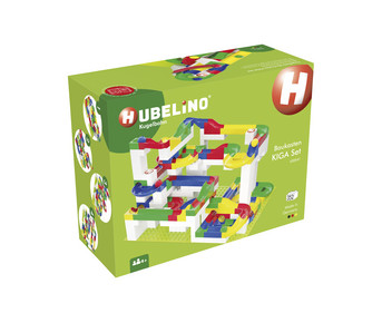 HUBELiNO Kugelbahn Baukasten 352 teilig