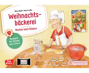 Weihnachtsbäckerei: Backen nach Bildern Kamishibai Bildkartenset