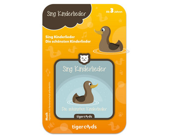 tigercard Sing Kinderlieder – Die schönsten Kinderlieder