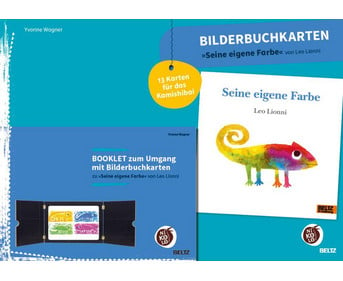 Bilderbuchkarten Seine eigene Farbe