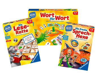 Ravensburger Lernspiele Set: Sprache und Lesen