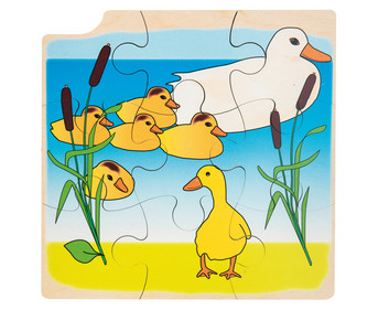 Wachstums Puzzle Ente