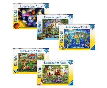 Ravensburger Puzzle 5er Set