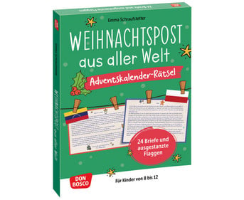 Weihnachtspost aus aller Welt Adventskalender Rätsel