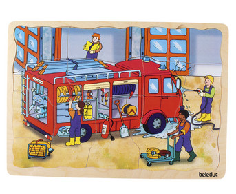 beleduc Lagen Puzzle Feuerwehr
