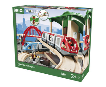 BRIO® World Großes Bahn Reisezug Set