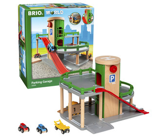 BRIO® World Parkhaus Straßen & Schienen