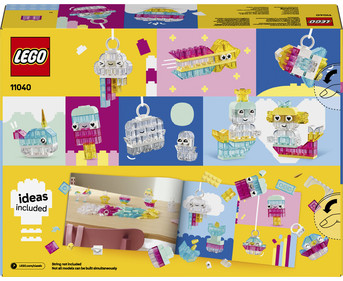 LEGO® CLASSIC Zauberbox mit durchsichtigen Steinen