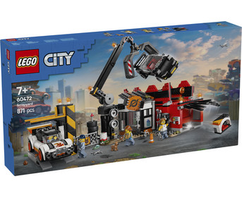 LEGO® City Schrottplatz mit Autos