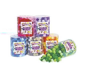 Großes Pompon Set 1500 Stück