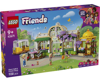 LEGO® Friends Pflanzencafé und Blumenkiosk