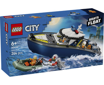 LEGO® City Verfolgungsjagd im Polizeiboot