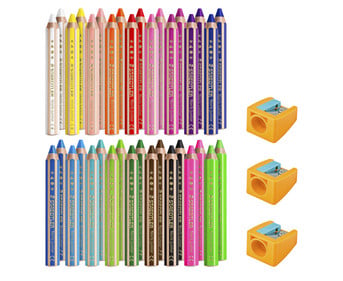 STAEDTLER Noris® junior Buntstifte inkl Spitzer 36 Stück