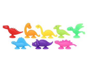 Dinos mit Saugnapf 16 Stück