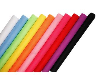 Tüllstoff auf Rolle 10 Farben à 5 m