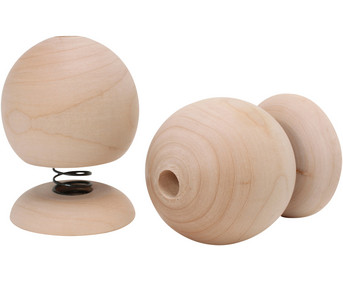 Wackelfigur aus Holz 12 Stück