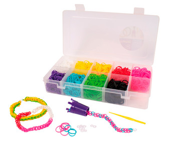 Fancy Loops inkl Zubehör in Aufbewahrungsbox 2 700 Stück