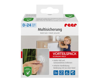 Vorteilspack Multisicherung weiß 3er Set