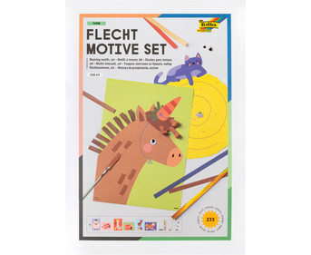 folia Flechtmotive Bastelset Farm 233 Teile