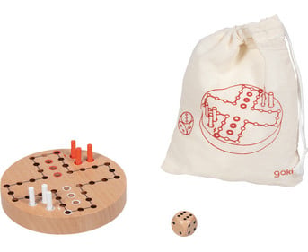 goki Ludo im Baumwollbeutel