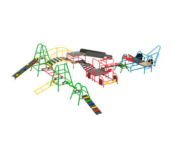 OXYGYM Modulares Spielgeräte Set