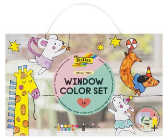 folia Window Color Set 14 Stück
