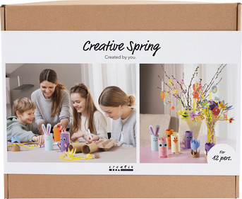 Kreativ Set Kreativer Frühling für 12 Personen