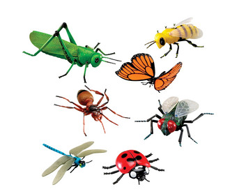 XXL Insektenfiguren 7 teilig