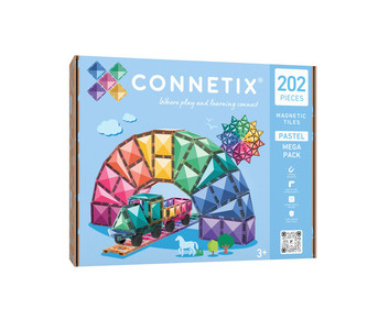 Connetix Mega Set pastell 202 teilig