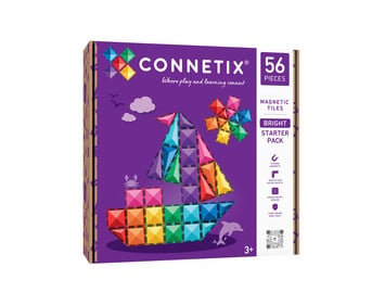 Connetix Starterset Regenbogen 56 teilig