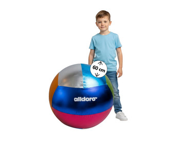 XXL Metallic Ball aufblasbar Ø 60 cm