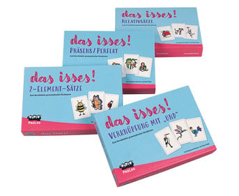 Grammatik Spiele das isses! 4er Set