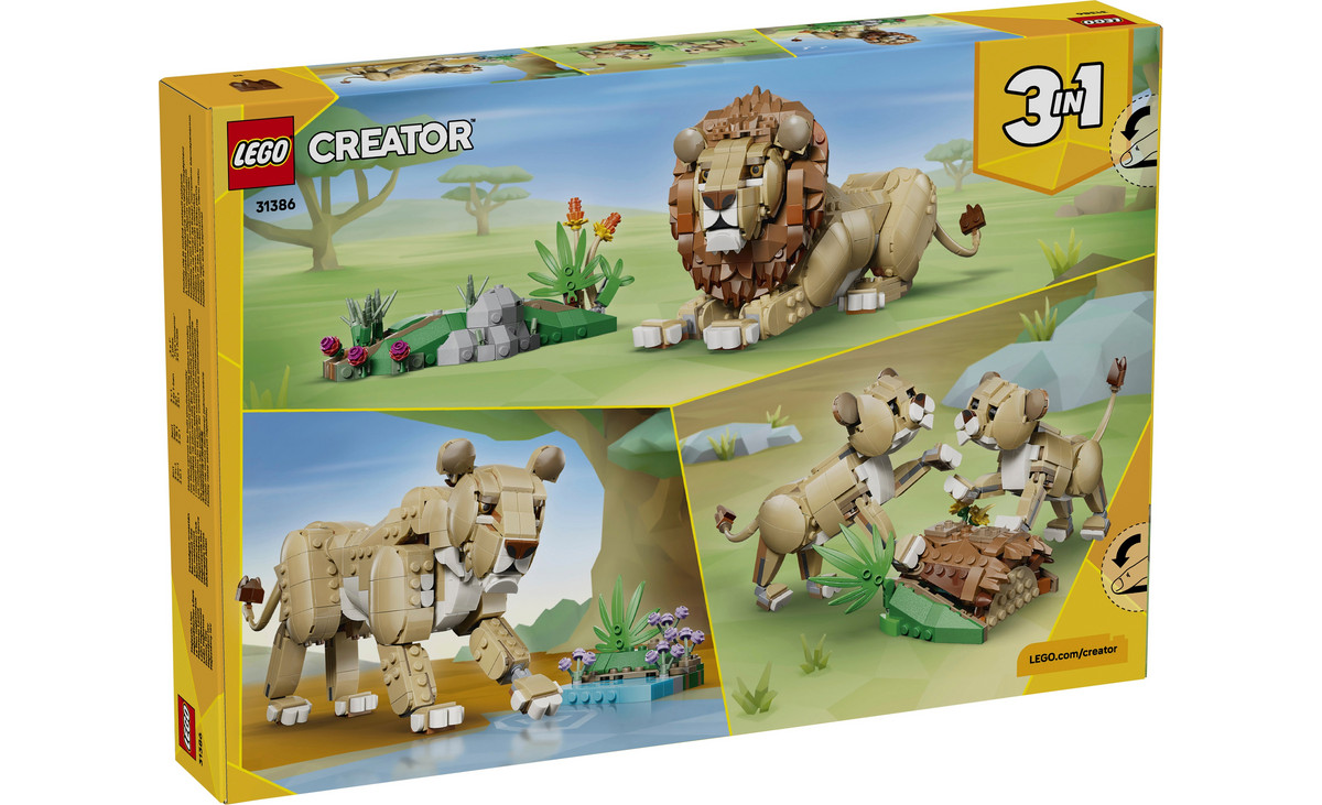 LEGO® Creator Wilde Tiere: Majestätischer Löwe