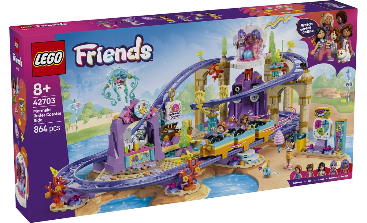 LEGO® Friends Meerjungfrauen-Achterbahn